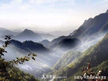 河南天池山森林公园，森林覆盖率98.57％，誉为洛阳“张家界”